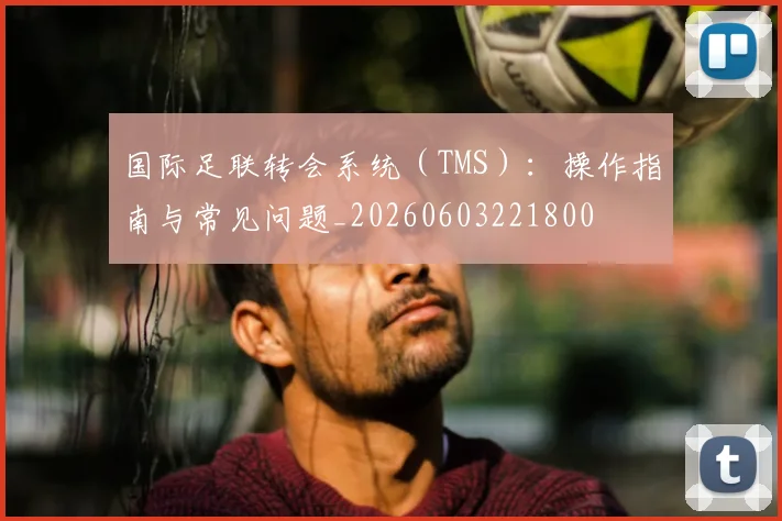 国际足联转会系统（TMS）：操作指南与常见问题_20260603221800